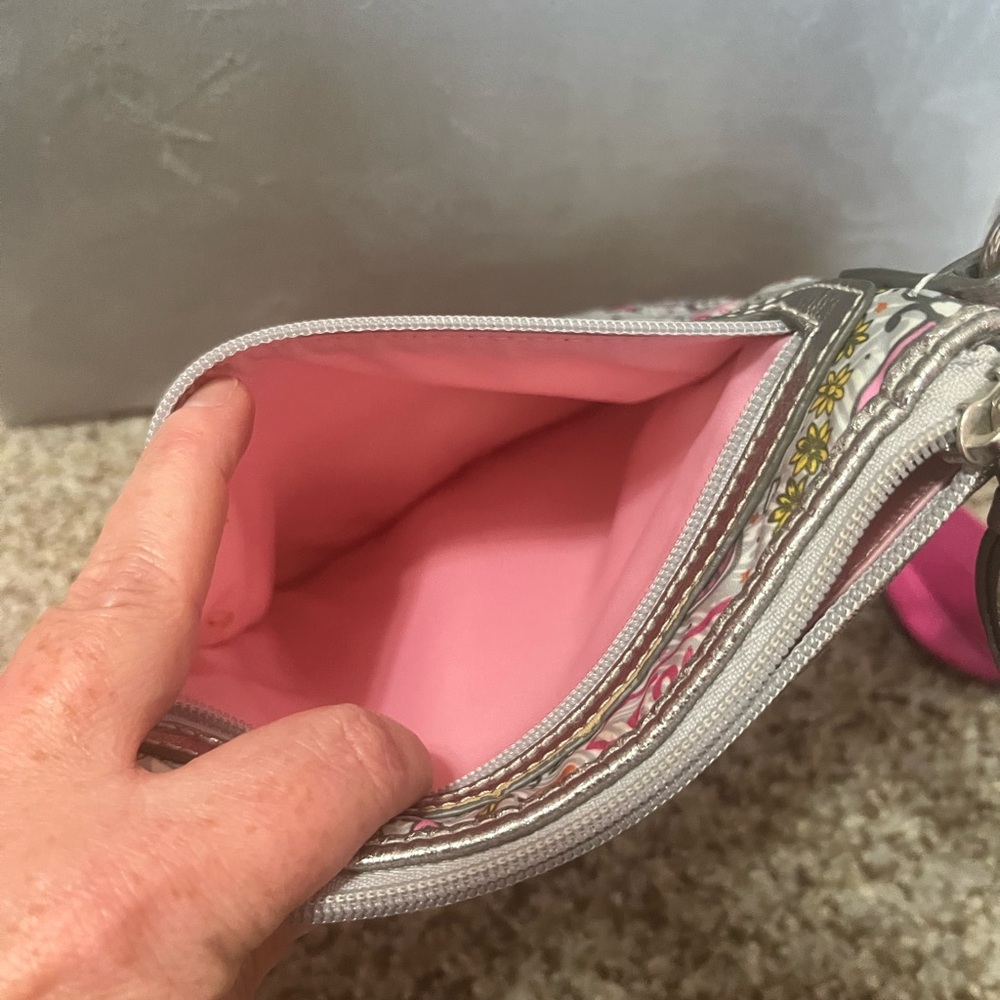 Coach Poppy Butterfly Graffiti Crossbody – EUC - Picture 6 of 8